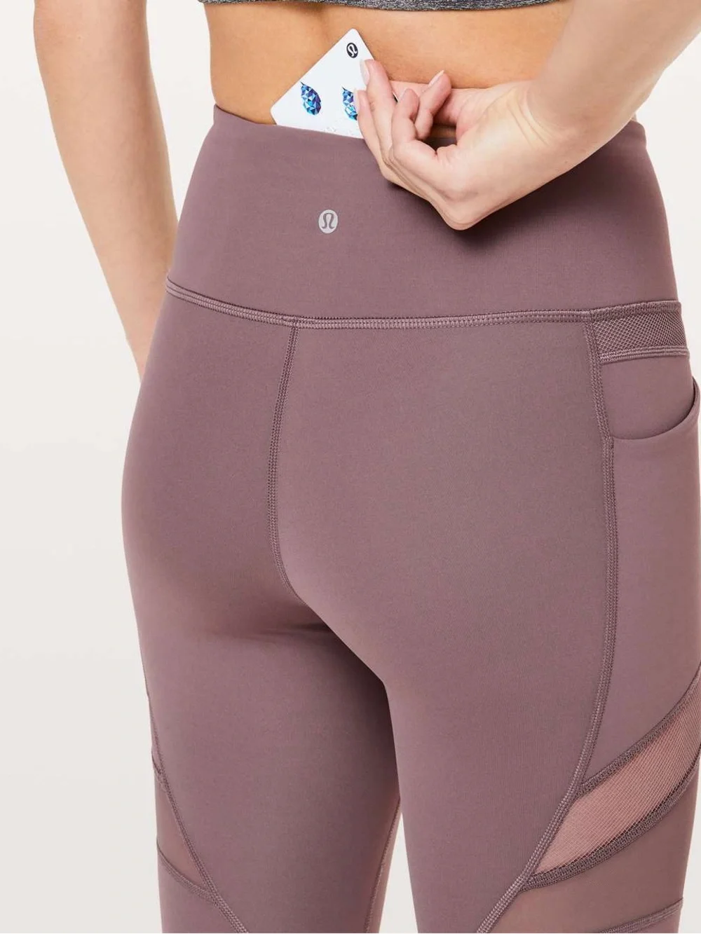 Lululemon Mesh In Motion Crop *23